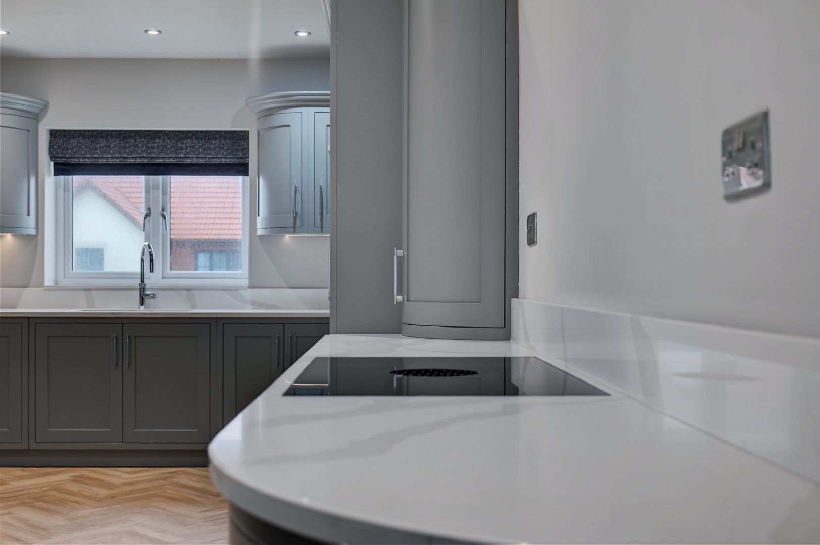 Belvedere Parade — worktop and cabinetry detail